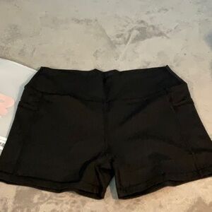 Iron rebel pocket shorts XL new black
